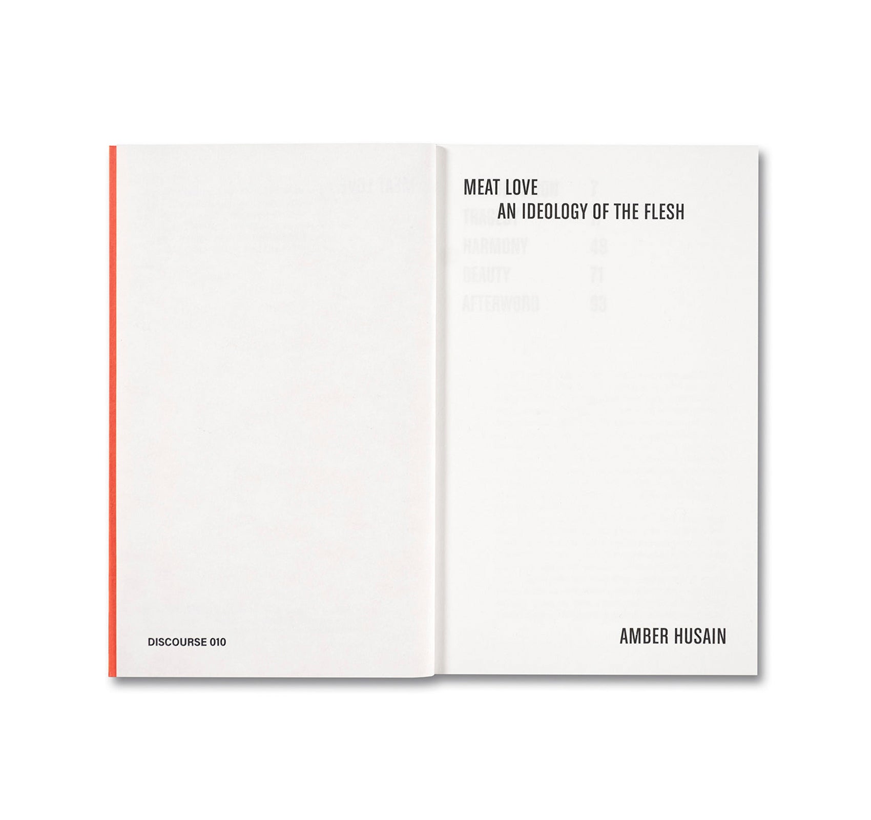 MEAT LOVE: AN IDEOLOGY OF THE FLESH by Amber Husain | Philosophy Book on Carnal Desire & Modern Culture | Perfect for Food Studies & Gender Theory Discussions