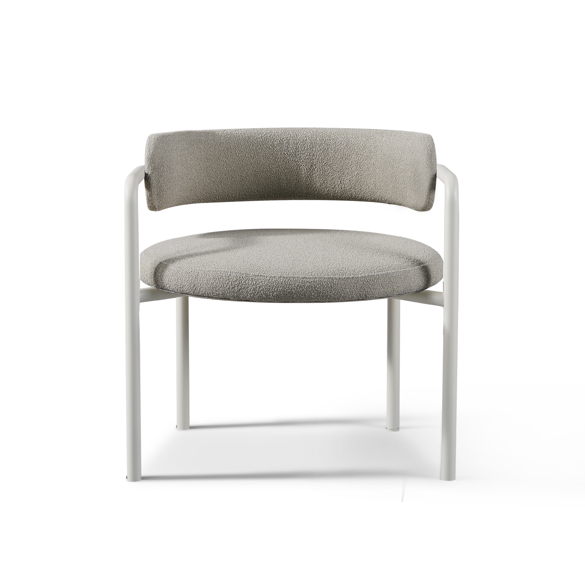 Porto Aluminum Club Chair - Lightweight Outdoor Patio Furniture for Garden, Poolside & Deck - Modern All-Weather Lounge Chair with Cushion (Optional) - Perfect for Relaxing, Sunbathing & Entertaining Guests