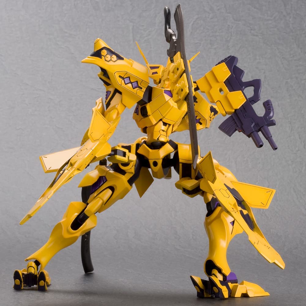 Kotobukiya Muv Luv Alternative Total Eclipse Takemikaduchi Type 00F Takamura Yui 1/144 Scale Plastic Model Kit - Anime Figure for Collectors & Display