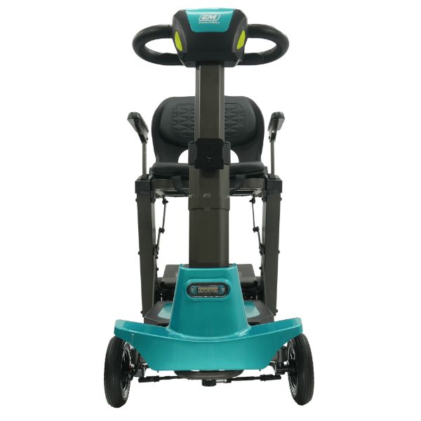 MOJO Automatic Folding Scooter - Lightweight & Portable Mobility Scooter for Adults & Seniors - Perfect for Travel, Shopping & Outdoor Adventures