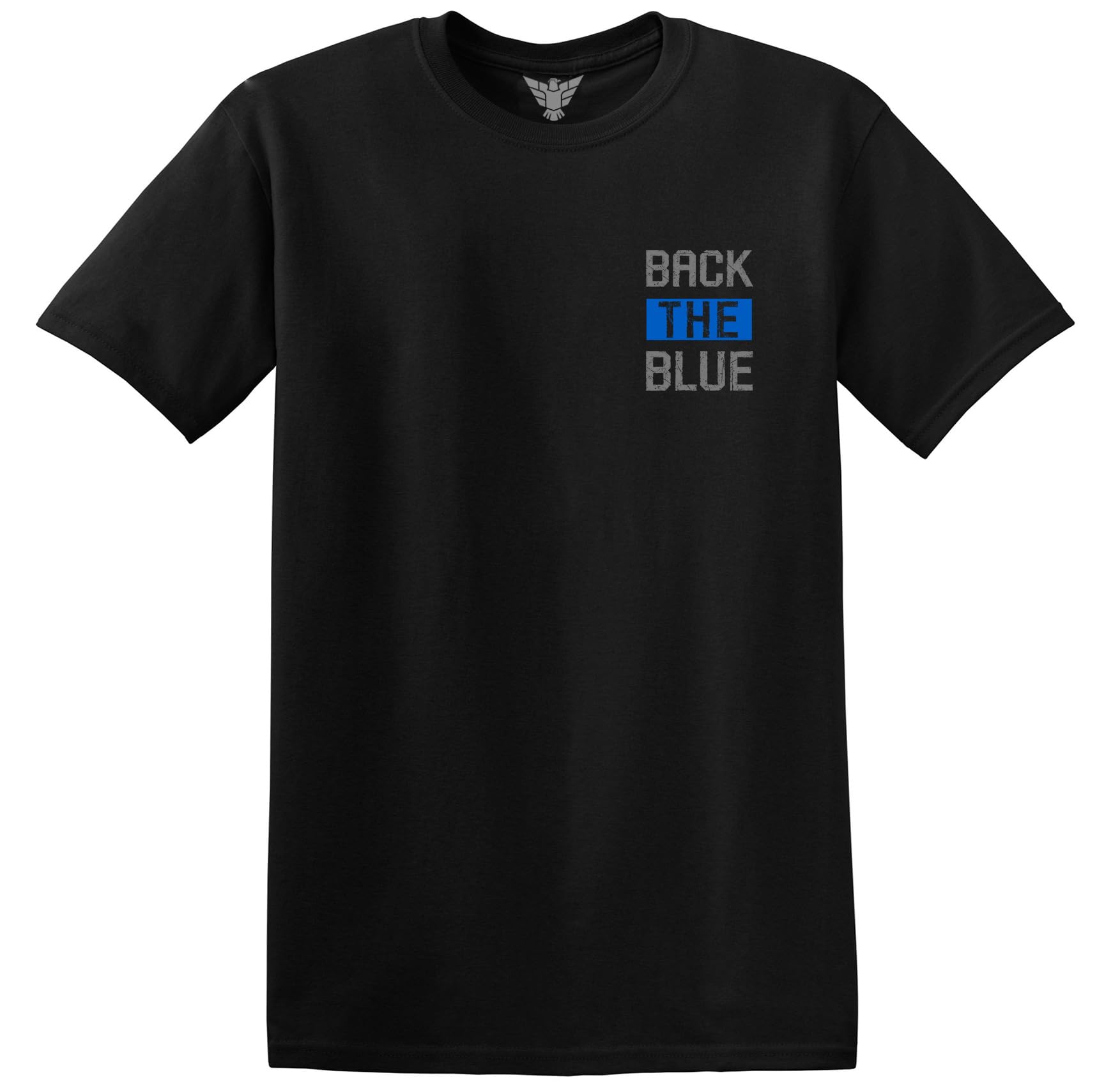 Back The Blue Thin Blue Line American Flag Police Lives Matter T-Shirt - Support Law Enforcement with Patriotic Apparel for Everyday Wear & Events