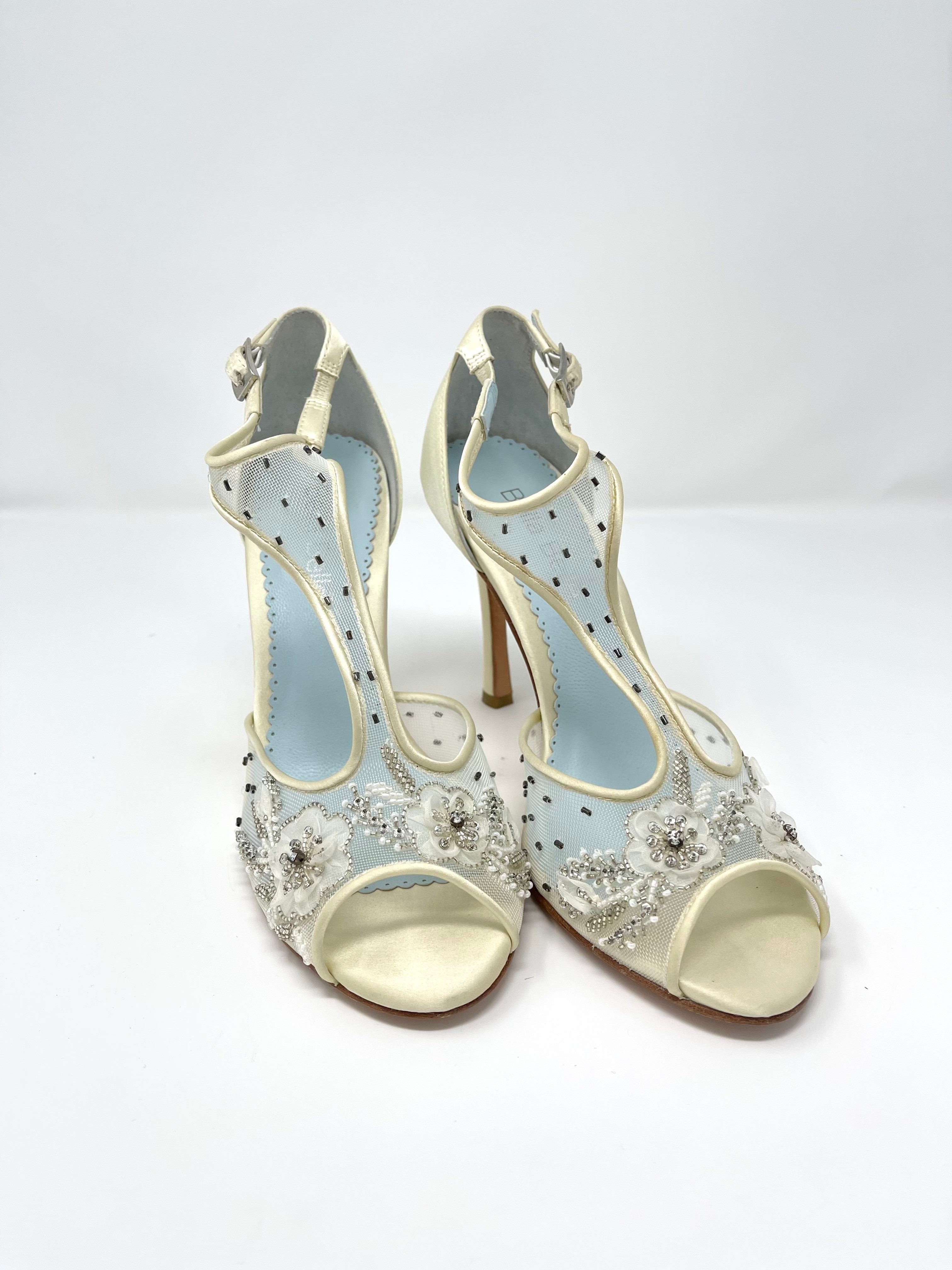 Bella Belle Paloma Women's Wedding Shoes Size 6 - Elegant Bridal Heels for Weddings, Prom & Special Occasions