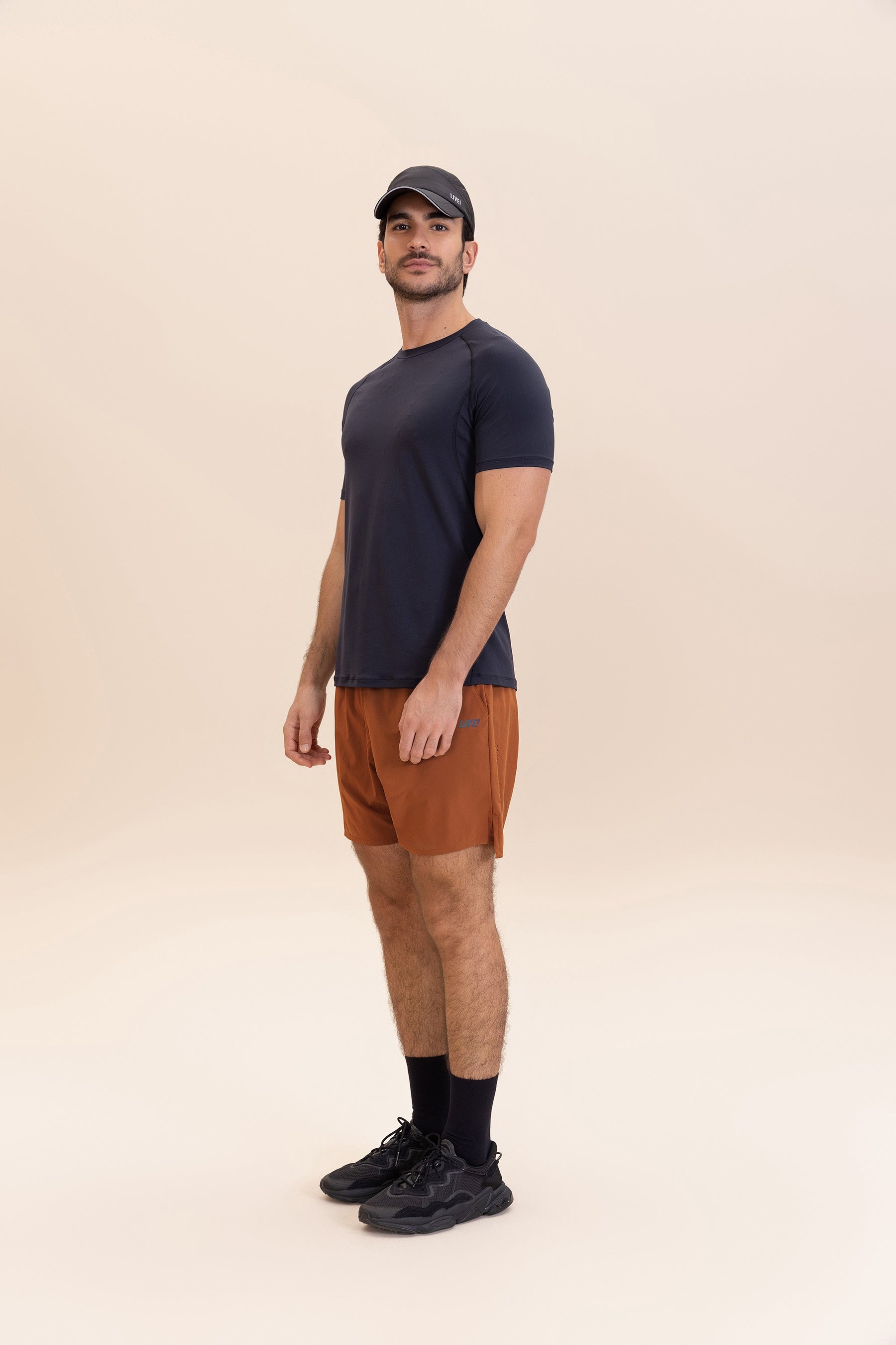 Comfy Curve Men's Broad Fit T-Shirt - Soft Cotton Relaxed Fit for Casual Wear & Everyday Comfort