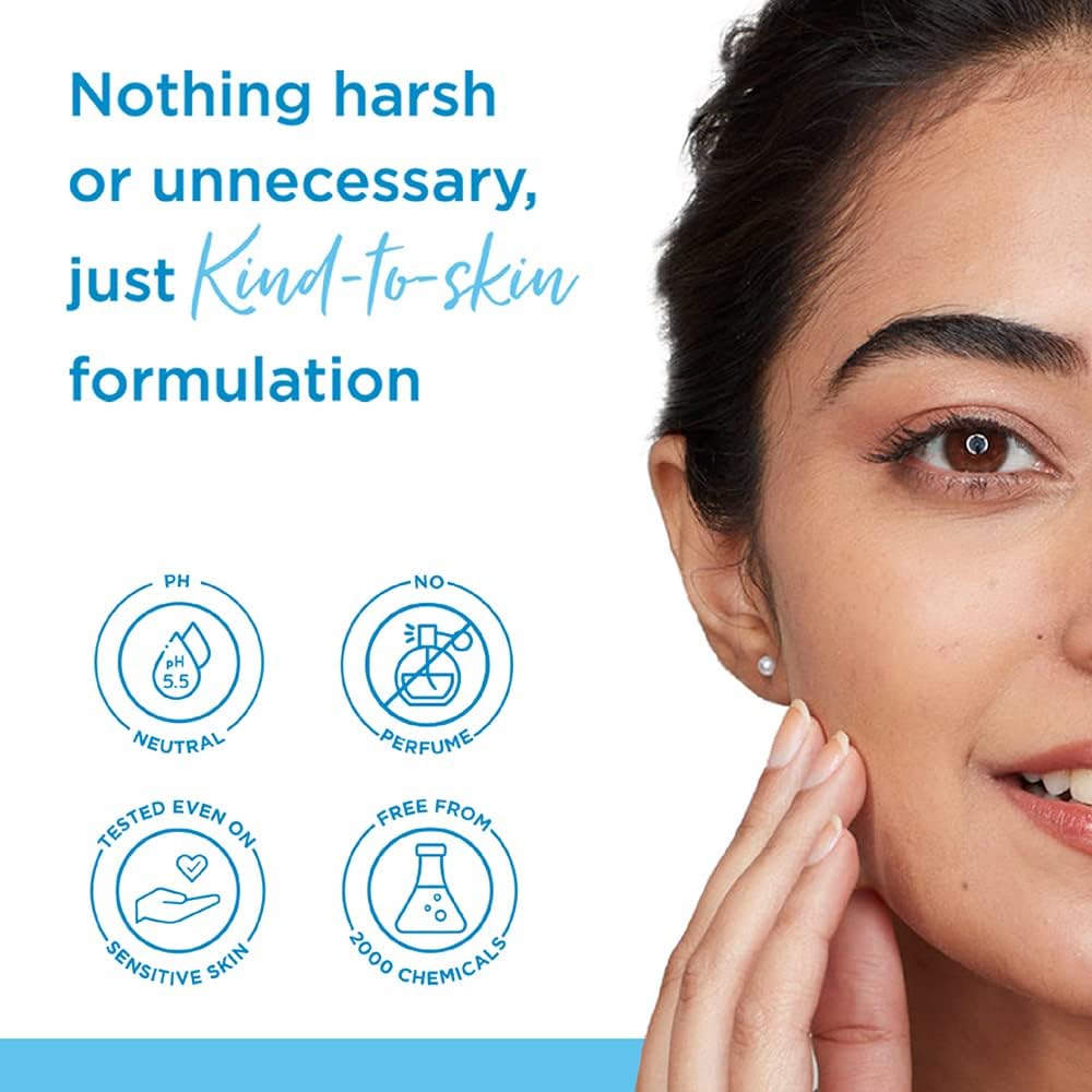 Simple Water Boost Micellar Face Wash 150ml - Soap-Free Gentle Cleanser for Normal to Dry Skin | Hydrating Facial Cleanser for Women & Men | Perfect for Daily Skincare Routine & Makeup Removal