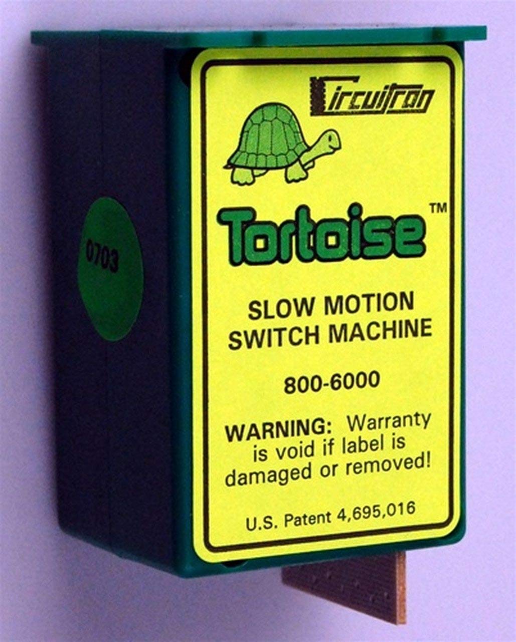 Circuitron 6006 Tortoise Switch Machine Set - 6 Pack for Model Railroad Layouts | DCC-Compatible Slow Motion Switch Control for HO, N, O Scale Train Tracks | Perfect for Realistic Railroad Scenery & Smooth Turnout Operation