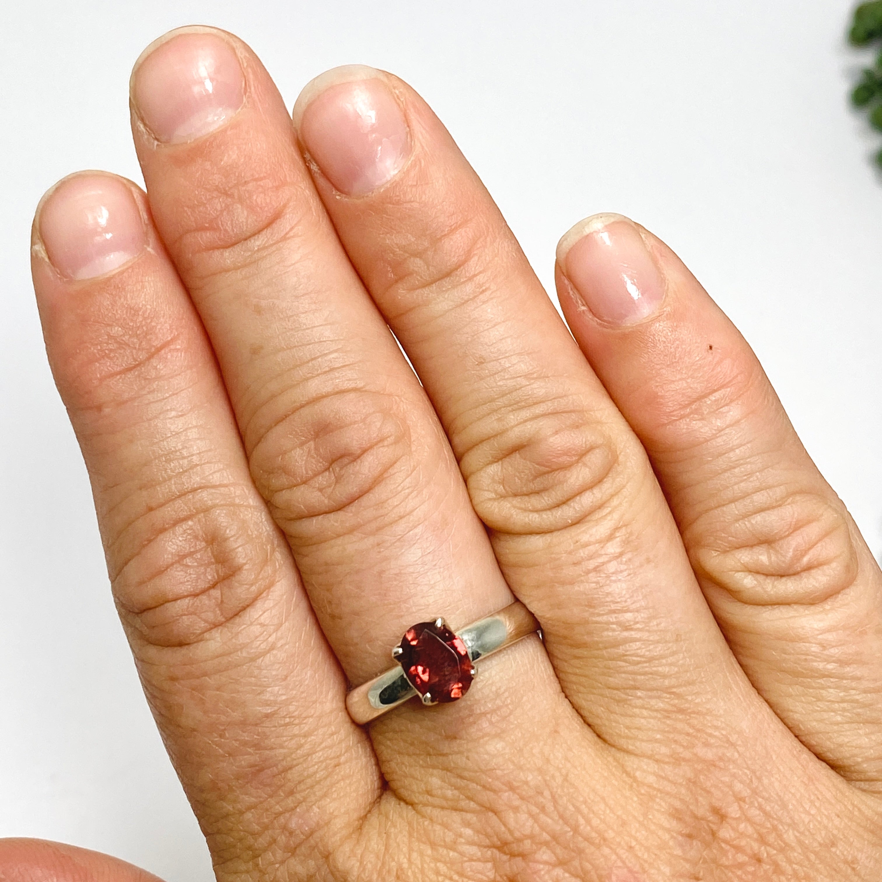 Pink Tourmaline Oval Faceted Ring Size 9.5 - Genuine Gemstone Jewelry for Women - Perfect for Weddings, Anniversaries & Special Occasions