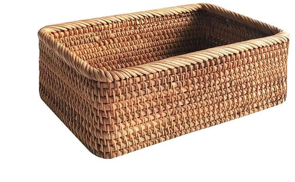 XD Designs Woven Storage Basket for Desk, Toys & Snacks - Home Organization