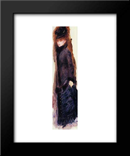Renoir Framed Art Print - Young Woman Lifting Skirt | Home & Office Decor