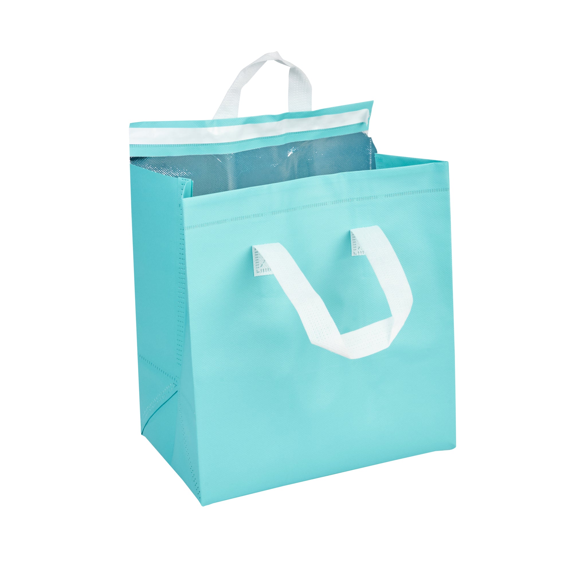 Premium Insulated Takeout Bags - Tamper Evident Food Delivery Bags (10.25