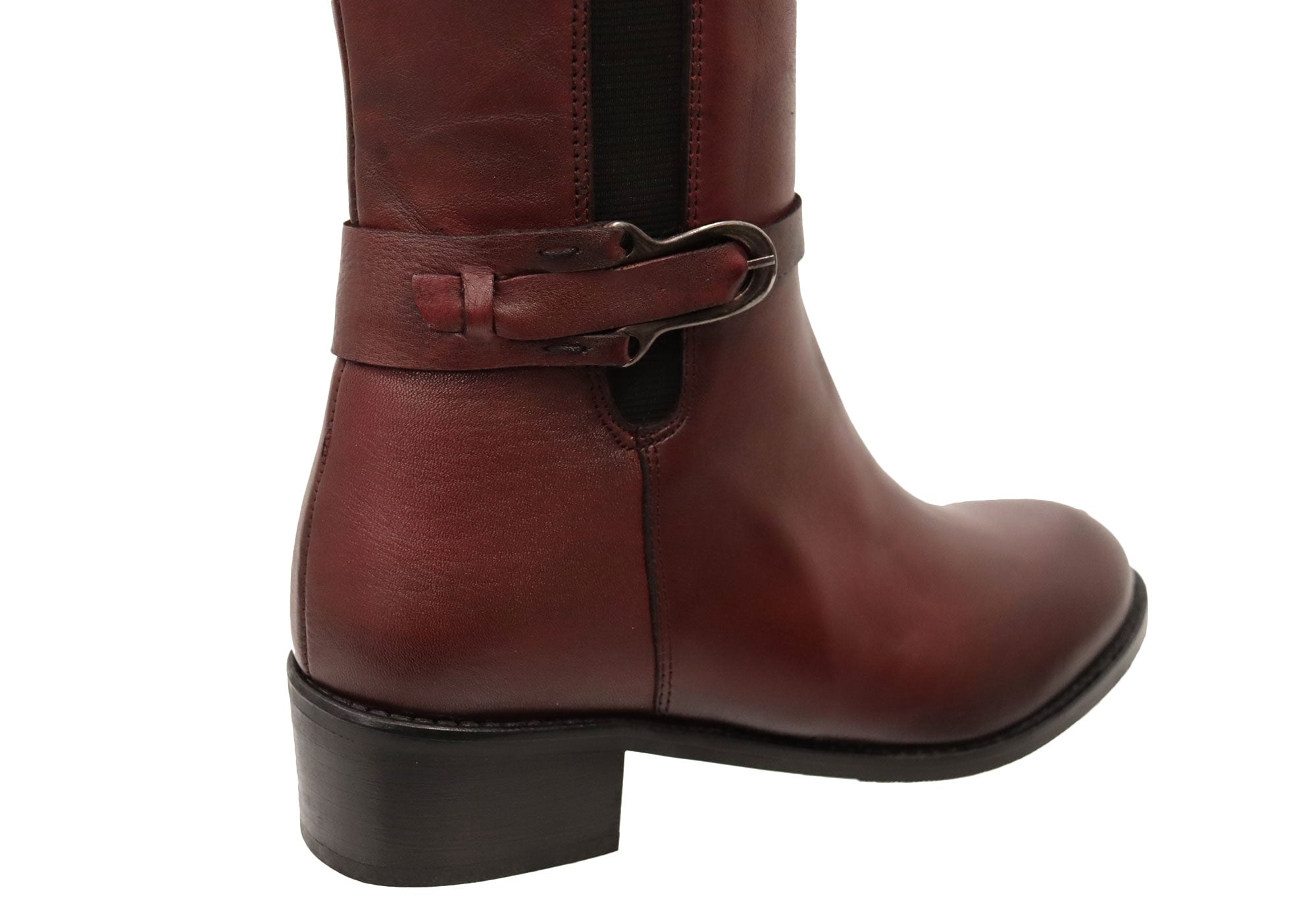 Orizonte Elita Women's Knee High Leather Boots - Comfortable European Style for Winter, Fall & Casual Wear