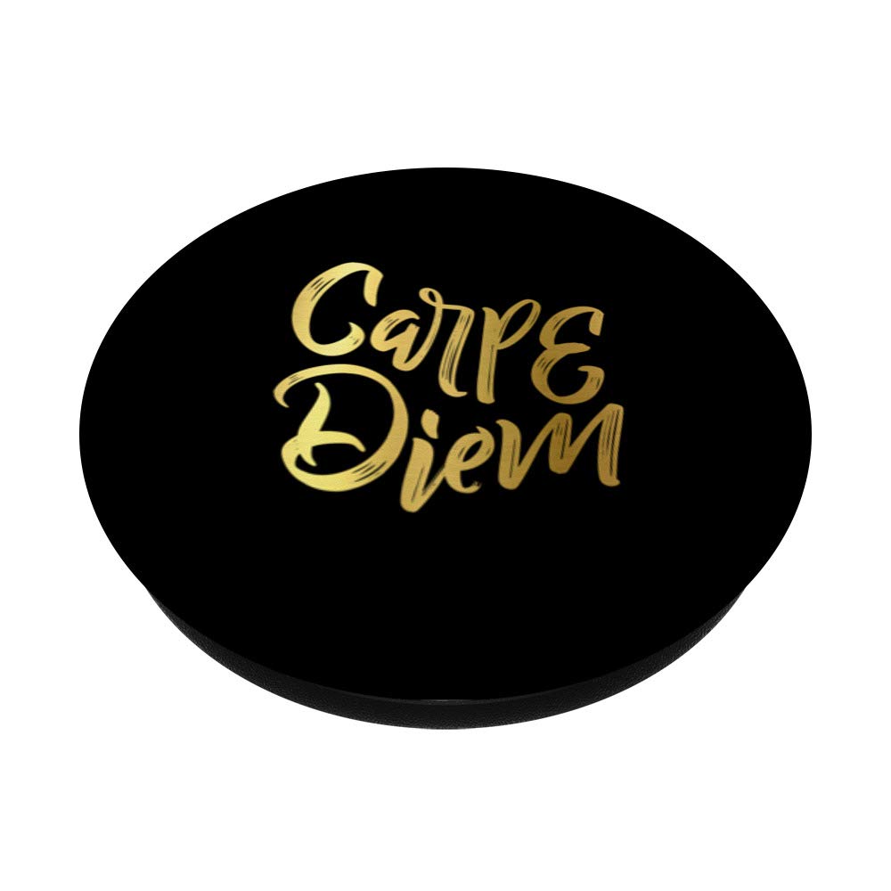 Carpe Diem Black Hand Lettering Journal - Perfect for Daily Inspiration, Creative Writing, and Personal Reflection