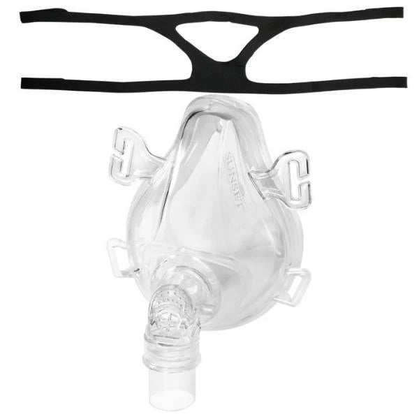 Premium Full Face Sleep Mask with Adjustable Strap - Blackout Eye Mask for Deep Sleep, Travel & Relaxation - Ideal for Nighttime, Naps & Jet Lag Relief