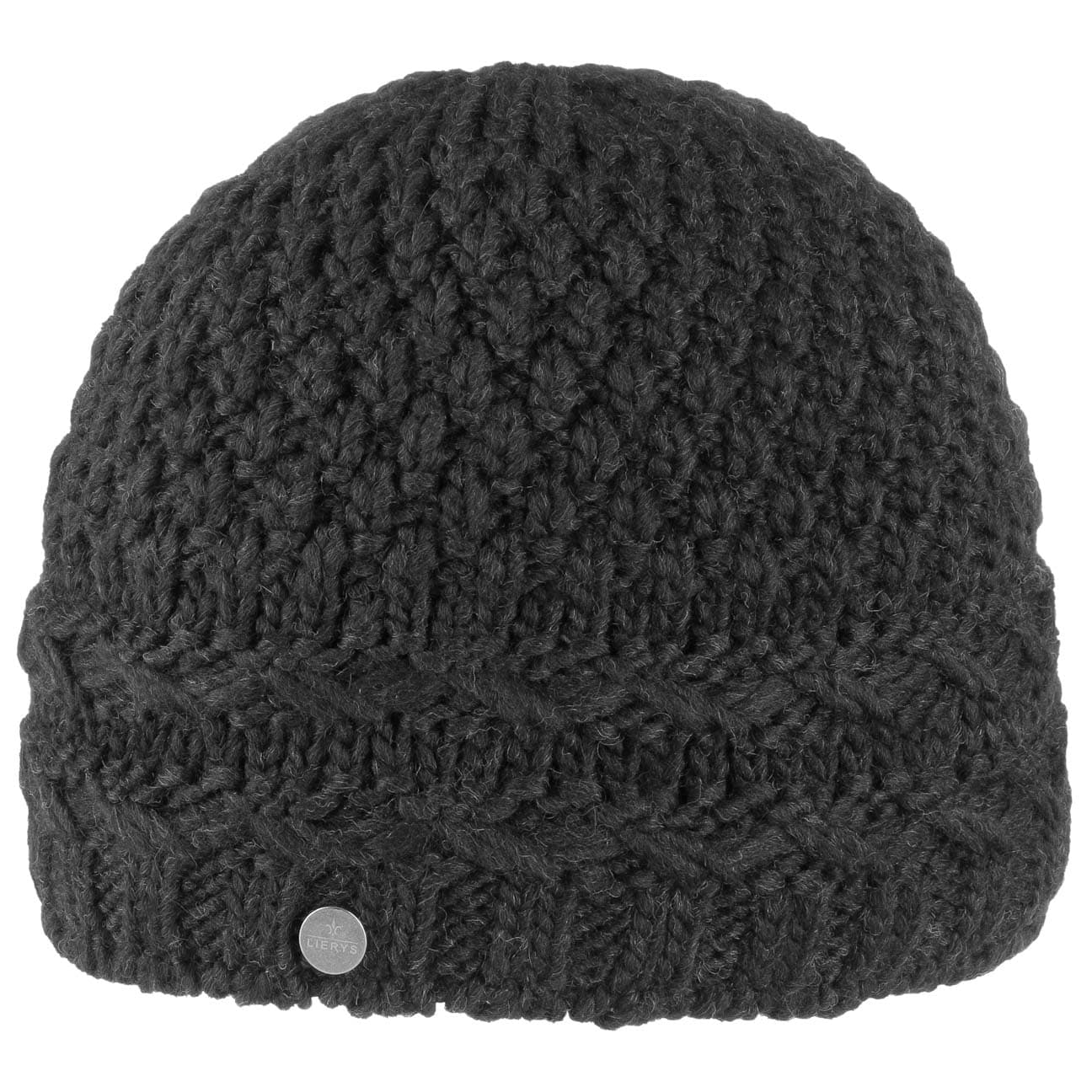 Lierys Pinea Beanie with Soft Fleece Lining - Warm Winter Knit Hat for Men & Women - Perfect for Skiing, Hiking & Outdoor Activities