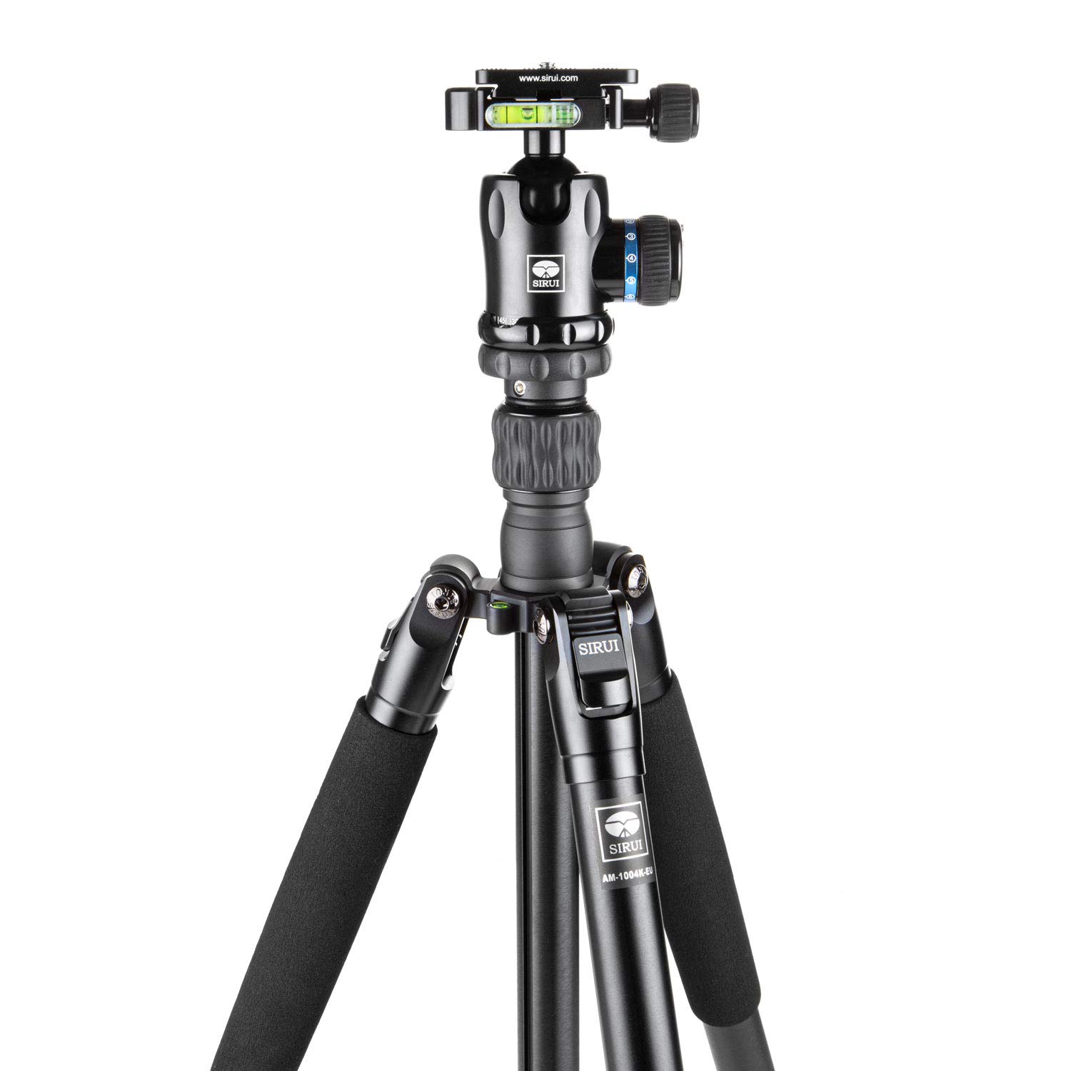 SIRUI AM-1004K Lightweight Aluminum Tripod with Ball Head & Carry Case - Convertible to Monopod for Photography, Videography & Travel