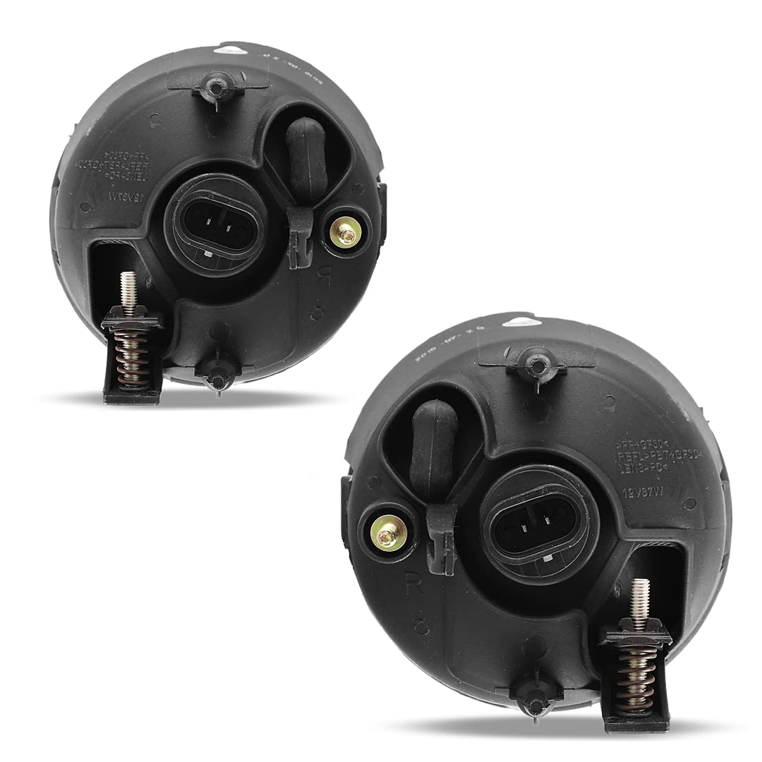 Nixon Offroad Fog Light Kit for 2004-2015 Nissan Titan & 2005-2007 Nissan Armada - 12V 37.5W 899 Bulbs, Clear Lens Driving Fog Lamp Assembly (Pair) - Perfect for Night Driving, Off-Road Adventures & Enhanced Visibility in Foggy Conditions