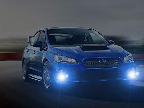 Halo LED Fog Lights Kit for 2015-2020 Subaru Impreza WRX - Durable Waterproof Driving Lights for Enhanced Night Visibility & Off-Road Safety