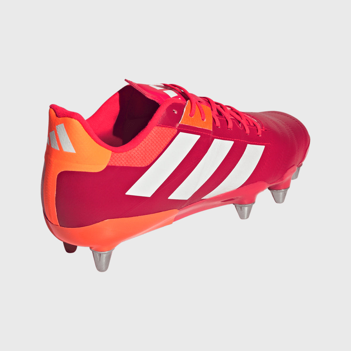 Adidas Kakari RS SG Rugby Cleats - Men's Rugby Boots for Firm Ground, Lightweight & Durable, Lucid Red - Perfect for Rugby Matches & Training Sessions