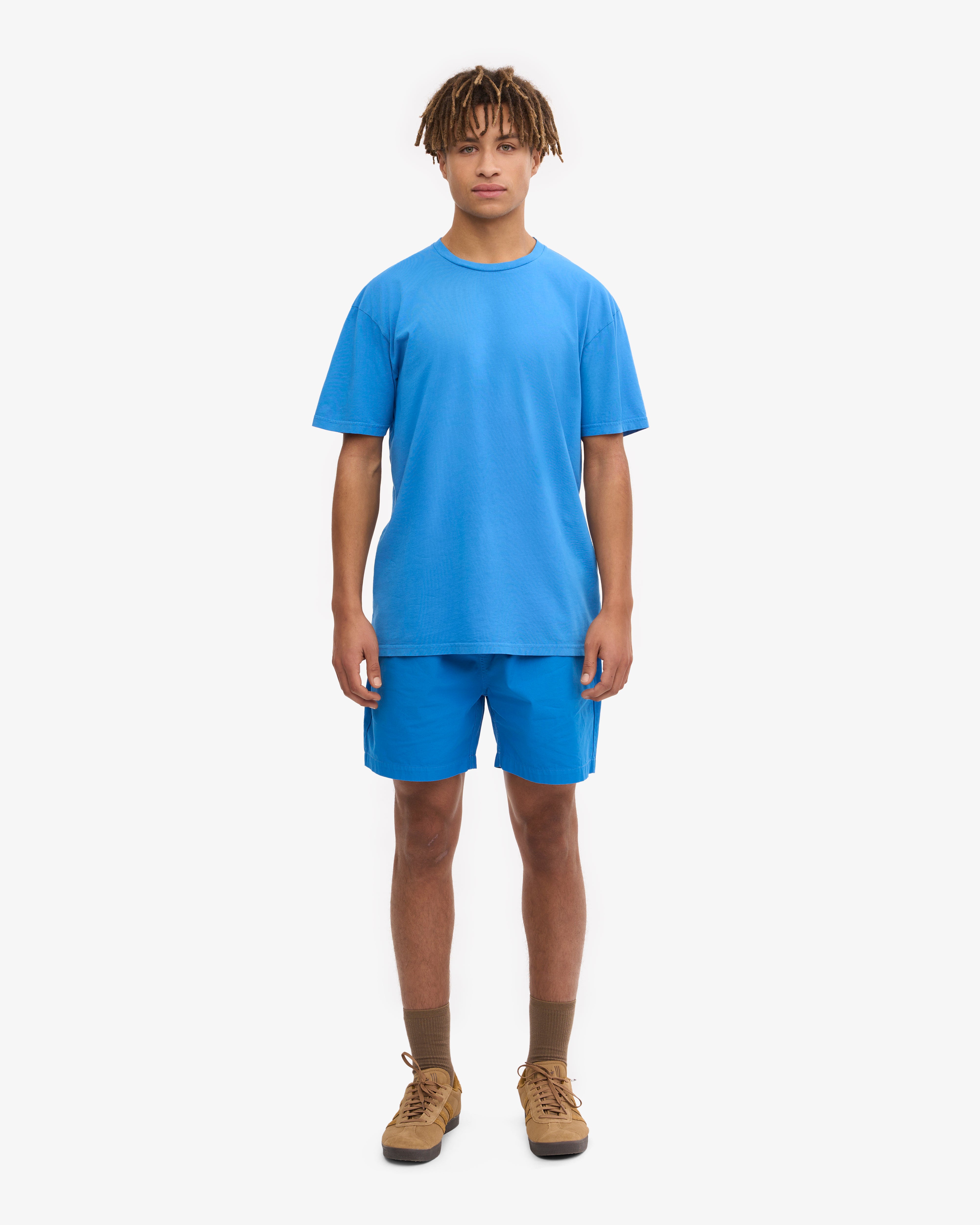 Classic Organic Cotton T-Shirt for Men & Women | Soft & Comfortable Pacific Blue Tee | Perfect for Casual Wear, Gym, and Everyday Outfits