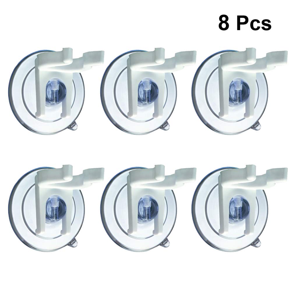 Garneck Electronic Menorah - 8-Piece Window Candle Holder with Suction Cups for Hanukkah & Christmas Decor | Holiday Home Decor, Festival Lighting, Window Display for Jewish & Christian Celebrations