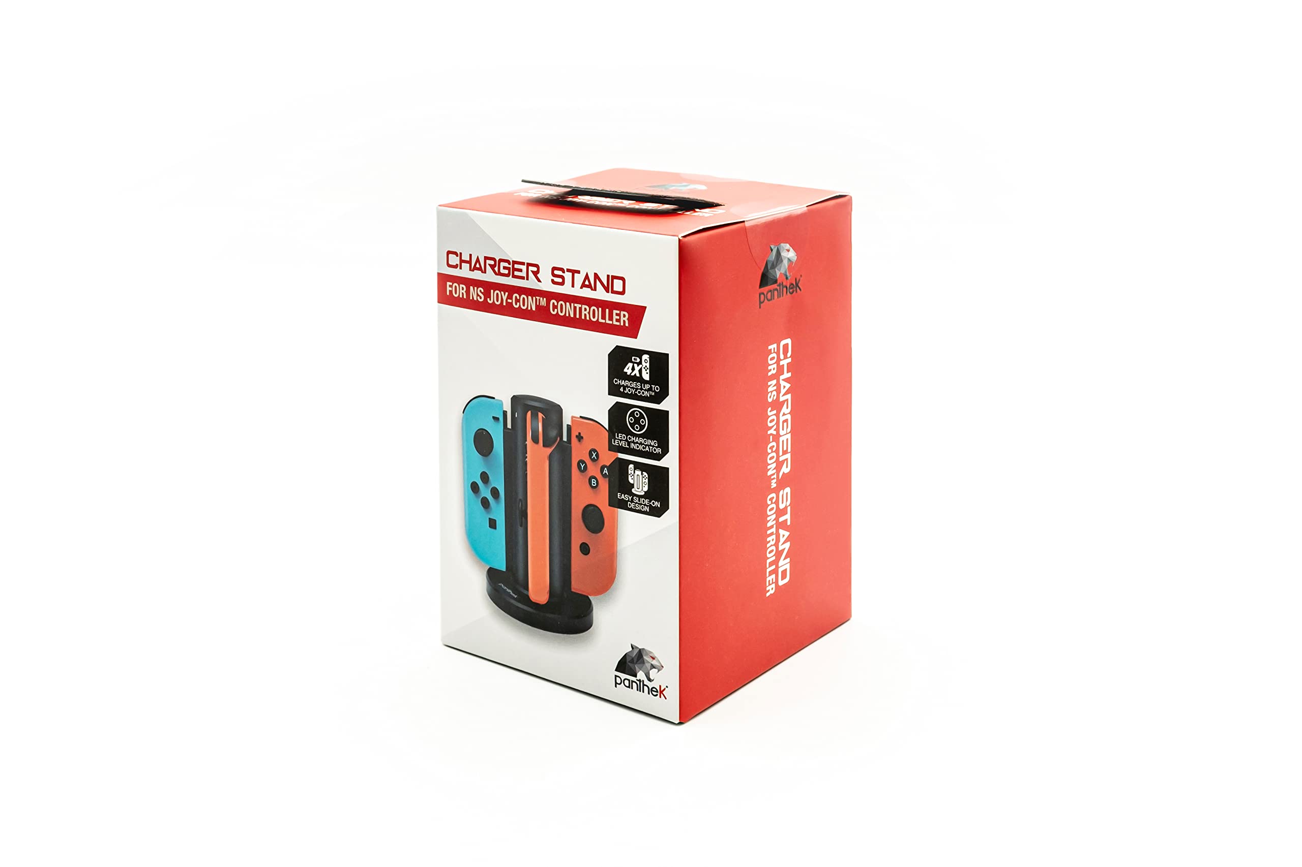 Nintendo Switch Joycon Charger Station - Fast Charging Dock for Switch Controllers | Perfect for Gaming at Home or On-The-Go