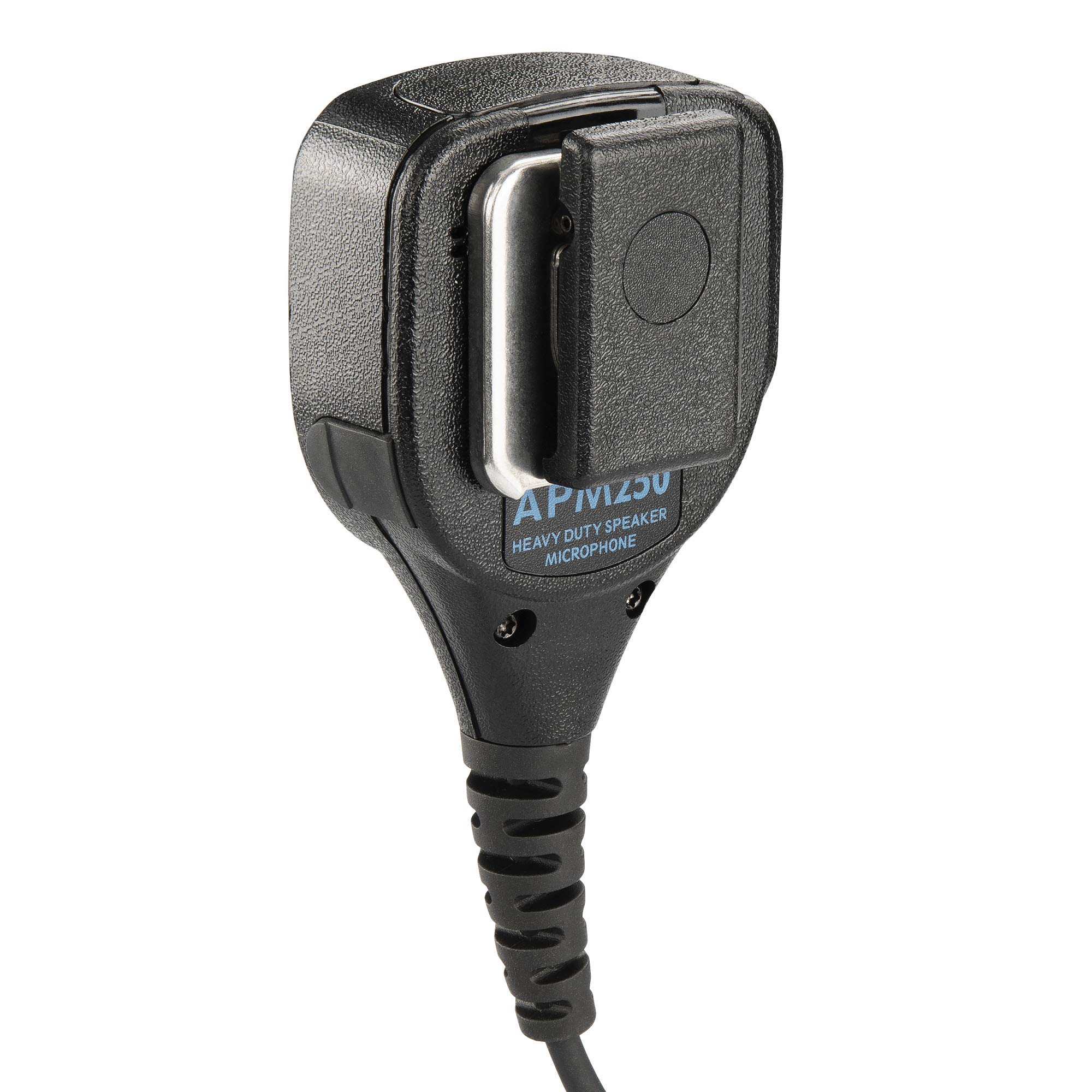 Arrowmax 4 Pack APM250-K2 IP56 Waterproof Shoulder Speaker Microphone - Compatible with Kenwood 2-PIN TK-2360 TK-3360 TK-2312 TK-3312 - Ideal for Outdoor Adventures, Construction Sites & Emergency Communication