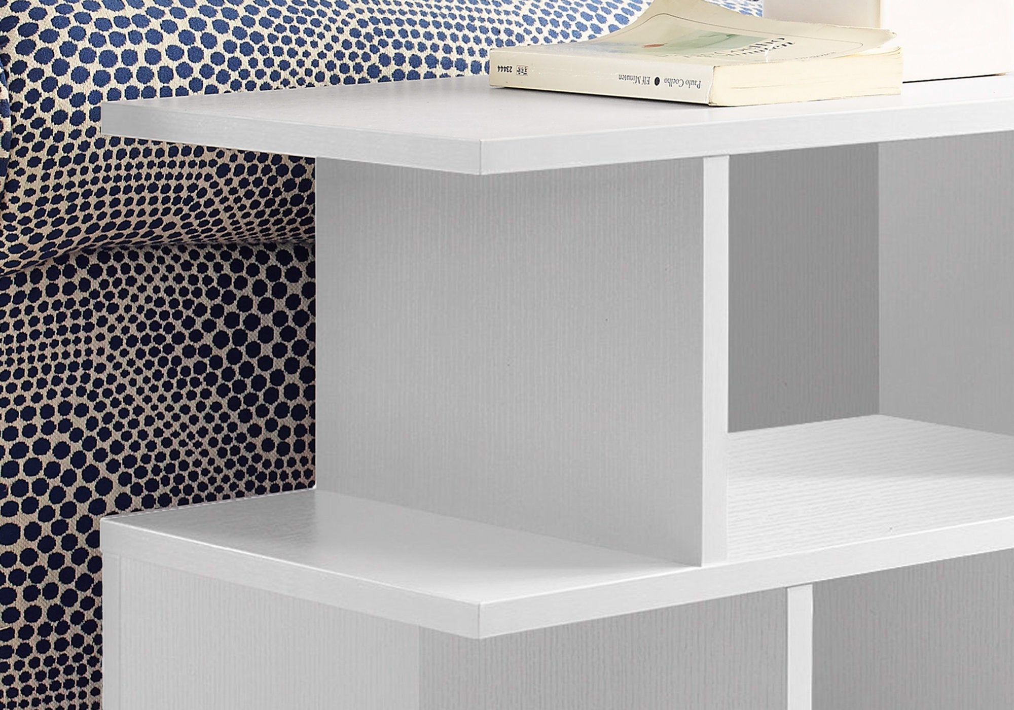 Modern White Accent Table - 24