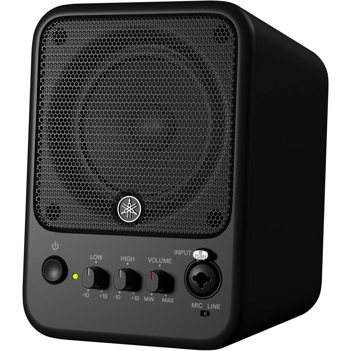 Yamaha MS101-4 Powered Studio Monitor Speakers for Home & Professional Recording Studios - Perfect for Music Production, Podcasting, and Audio Mixing