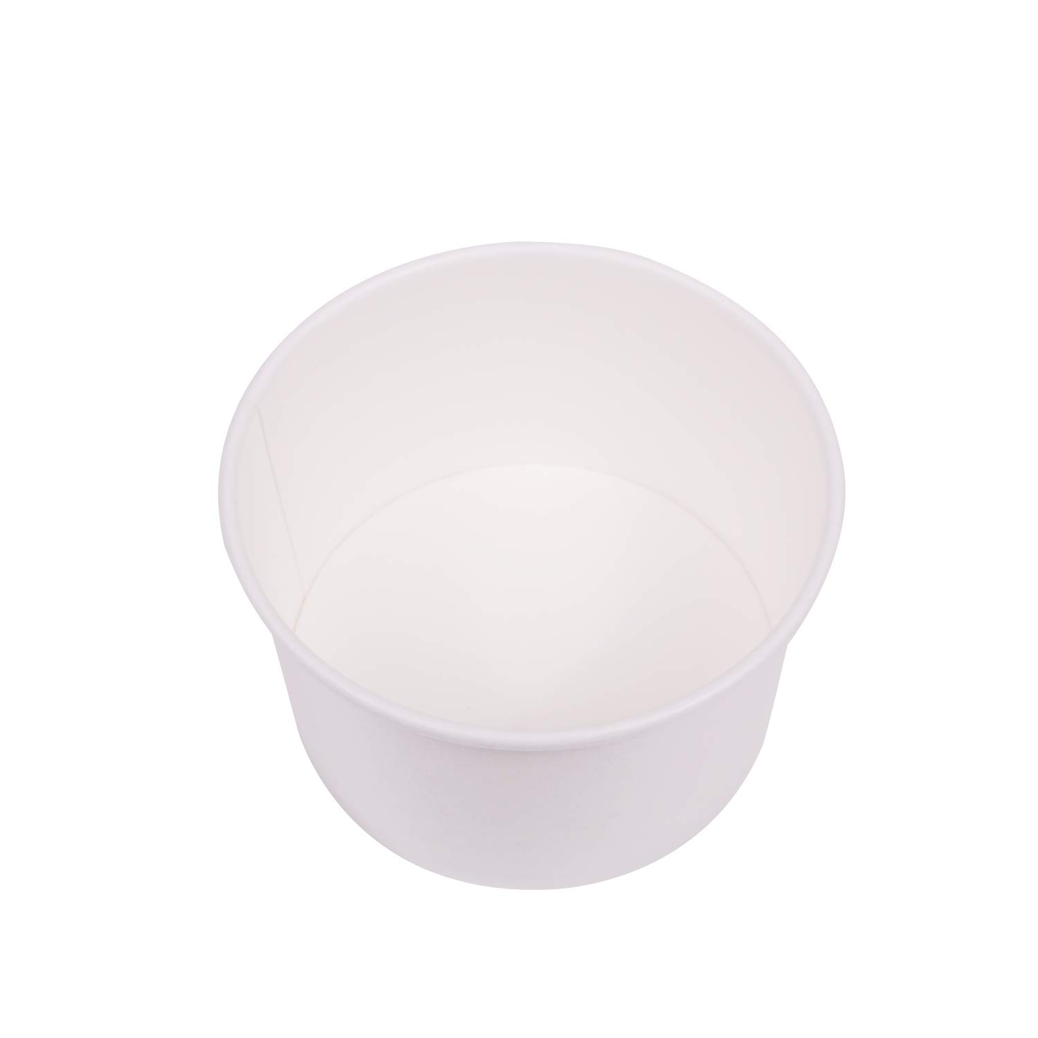 20oz (600 ct) White Paper Soup Bowls - Disposable Hot & Cold Food Containers for Soup, Noodles, Pasta, Snacks - Perfect for Restaurants, Catering, Parties, and Takeout (C-KDP20W)