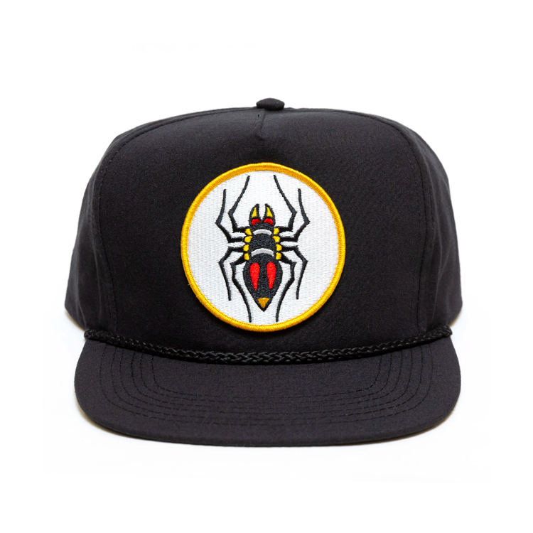 Redback Spider Snapback Hat - Adjustable Unisex Baseball Cap for Outdoor Sports & Street Fashion