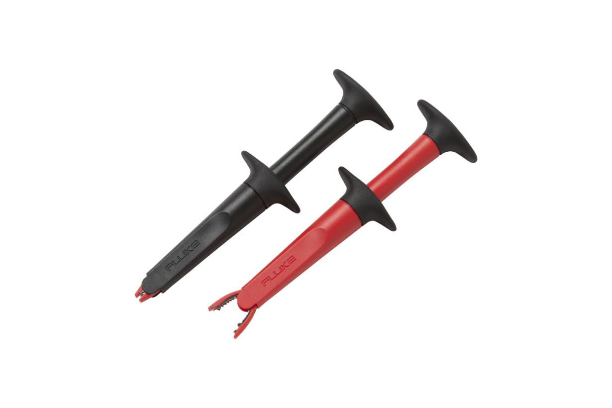Fluke AC220 SureGrip™ Alligator Clips - Heavy Duty Electrical Test Clips with Insulated Handles (Item 1610103) - Perfect for Automotive, HVAC, and Electrical Testing