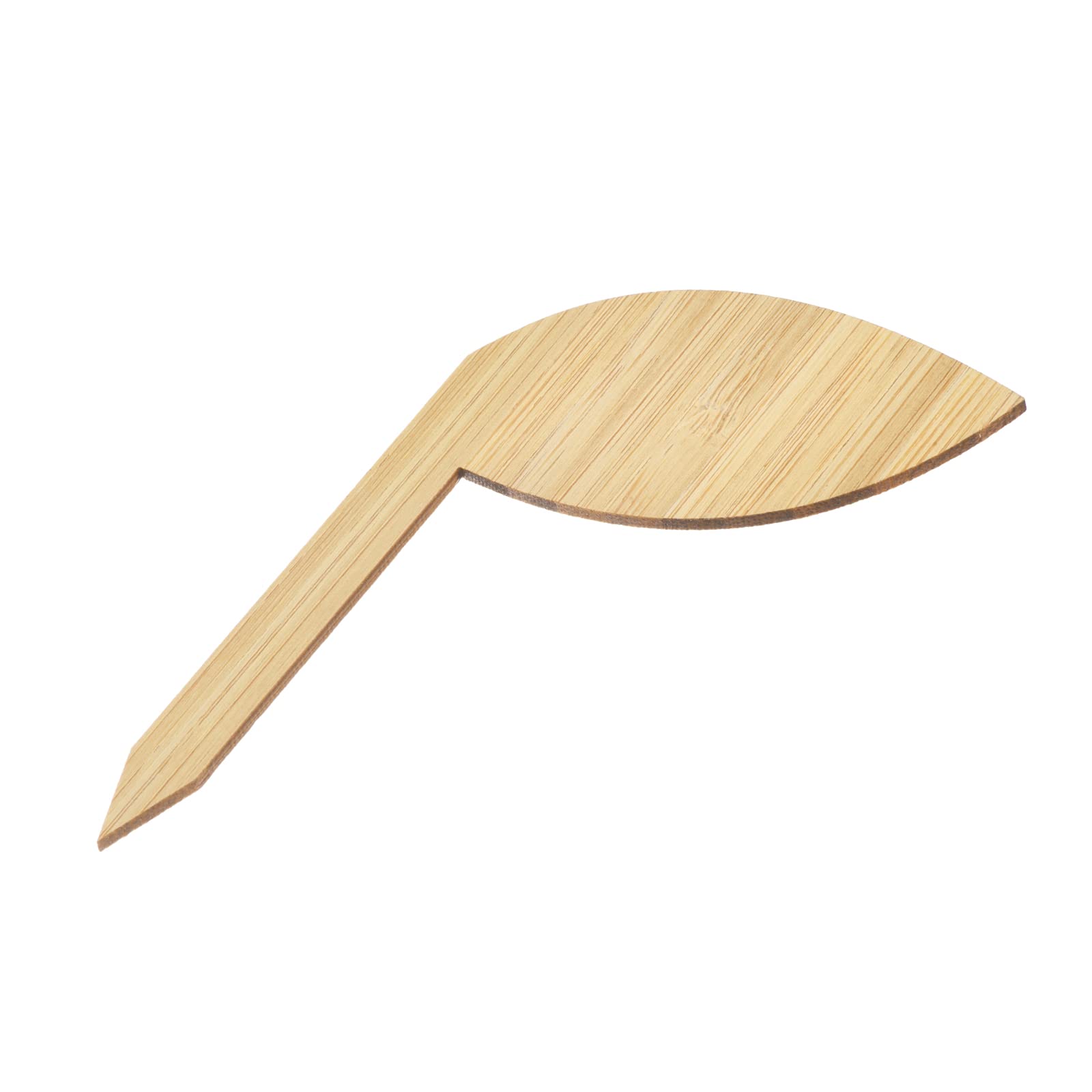 20Pcs PATIKIL Bamboo Leaf Shaped Plant Labels - Waterproof Garden Markers for Indoor & Outdoor Plants, Herbs, Seedlings - Perfect for Gardening, Organizing, and Plant Identification