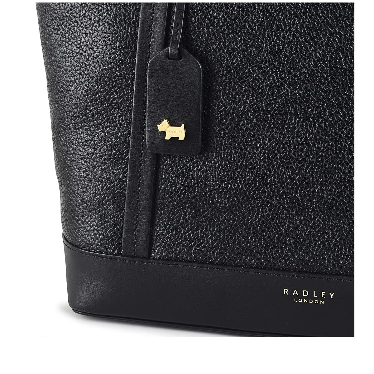 RADLEY London Women's Babington Plain Ziptop Leather Tote Bag - Smooth & Grained Leather with Zip Closure, Twin Grab Handles & Interior Zipped Pocket - Perfect for Work, Travel & Everyday Use