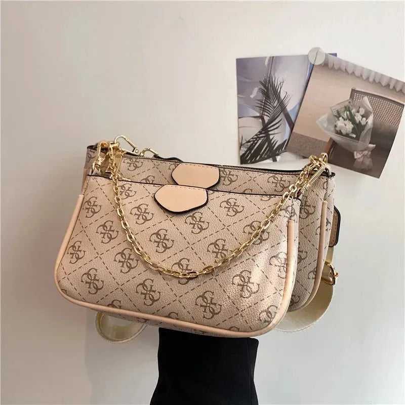 Stylish Women's 3-Piece Crossbody Bag Set - Fashionable Shoulder Purse for Daily Use, Travel & Shopping