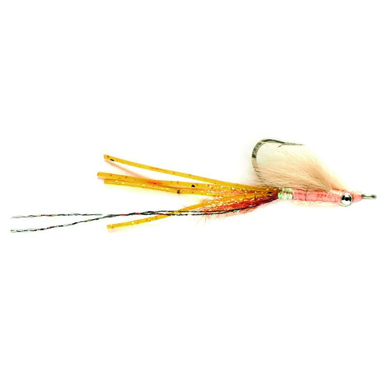 Fulling Mill Skinny Shrimp Fly - Premium Saltwater Fishing Lure for Trout, Redfish & Bass - Ideal for Inshore & Coastal Fishing Adventures