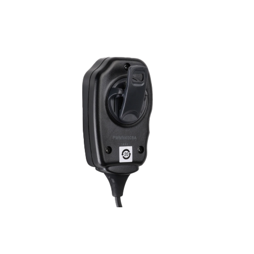 Motorola PMMN4008 Two-Way Radio Remote Speaker Microphone - Hands-Free Communication for Security, Construction & Outdoor Activities