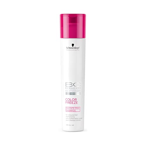 BC Bonacure COLOR FREEZE Sulfate-Free Shampoo for Color-Treated Hair - 8.45 oz | Protects & Extends Hair Color | Perfect for Salon-Quality Care at Home