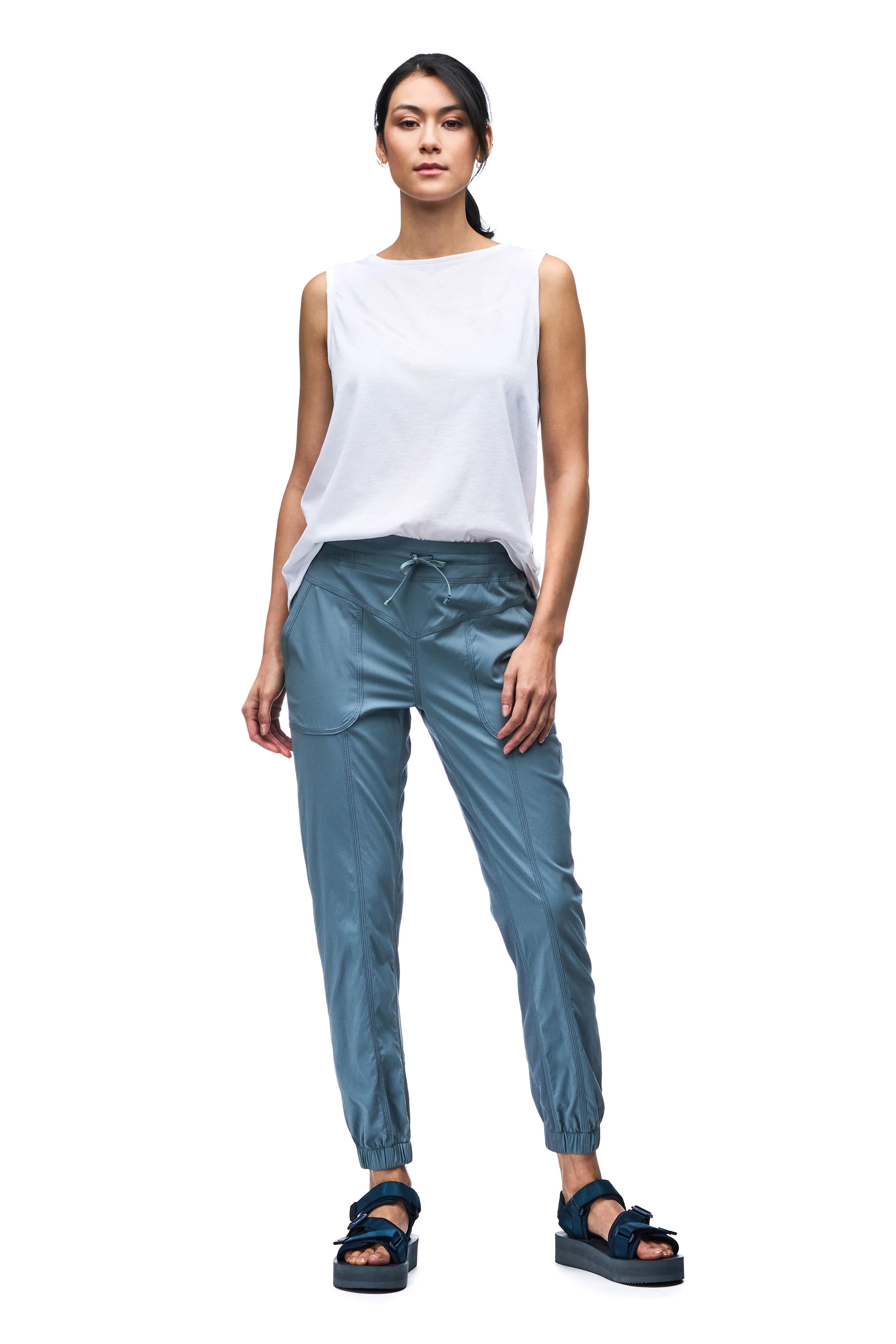 Indyeva Maeto IV Pant for Women - High-Quality Comfortable Yoga Pants for Workouts, Lounge & Everyday Wear