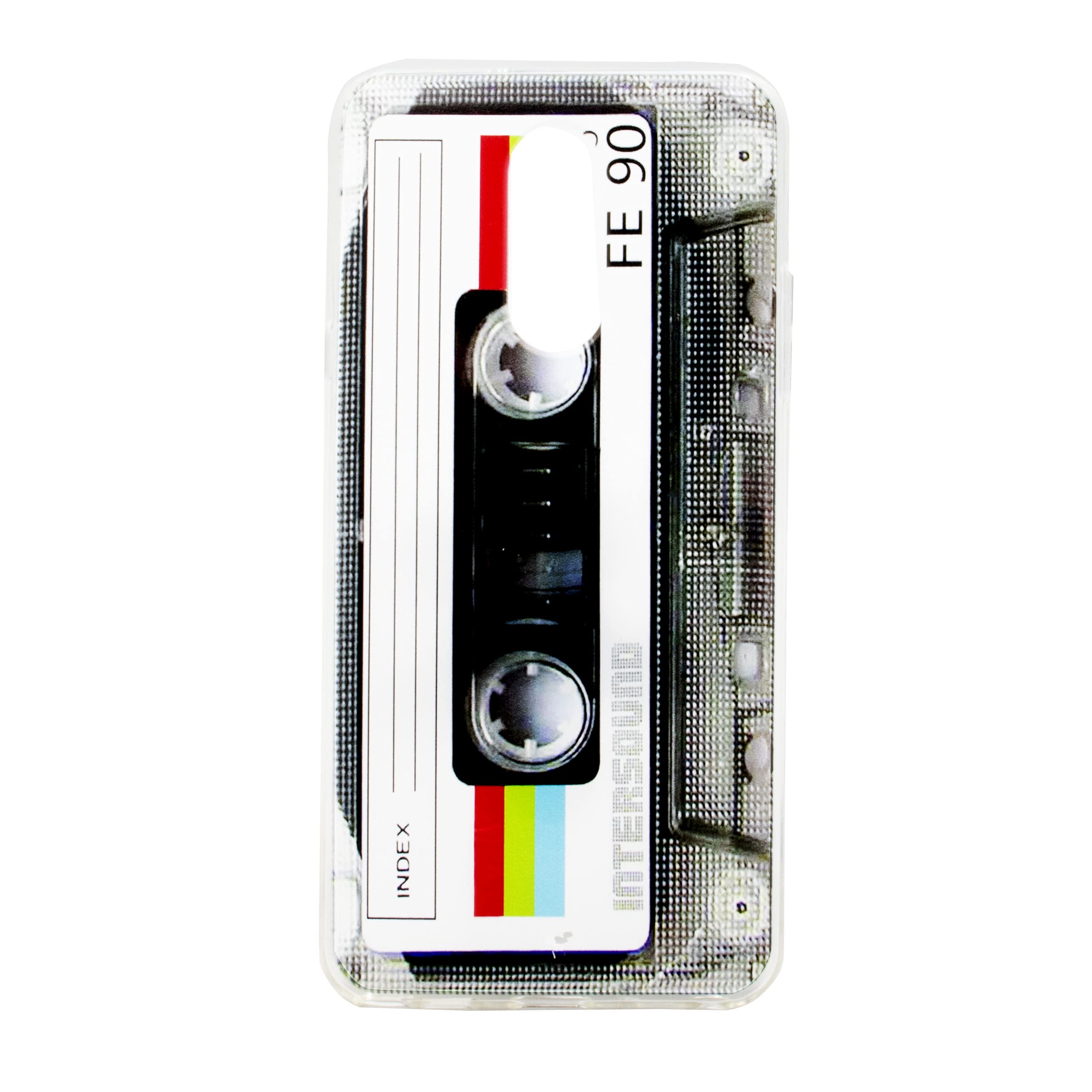 TNCYOLL Slim Shockproof Retro Cassette Phone Case for LG Stylo 4/4 Plus/Q Stylus - Dual Layer Protective Cover with Cool Music Design | Perfect for Daily Use, Travel & Outdoor Activities