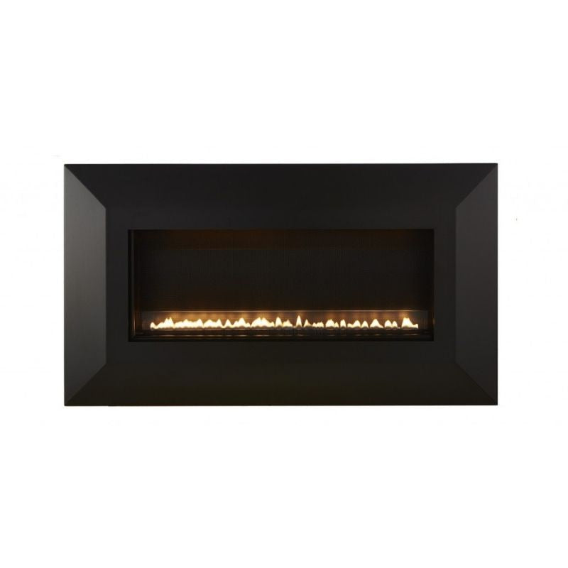 Empire Boulevard SL 30 Vent-Free Linear Gas Fireplace - 30 Inch Modern Fireplace Insert with Remote Control | Perfect for Living Rooms, Bedrooms & Patios