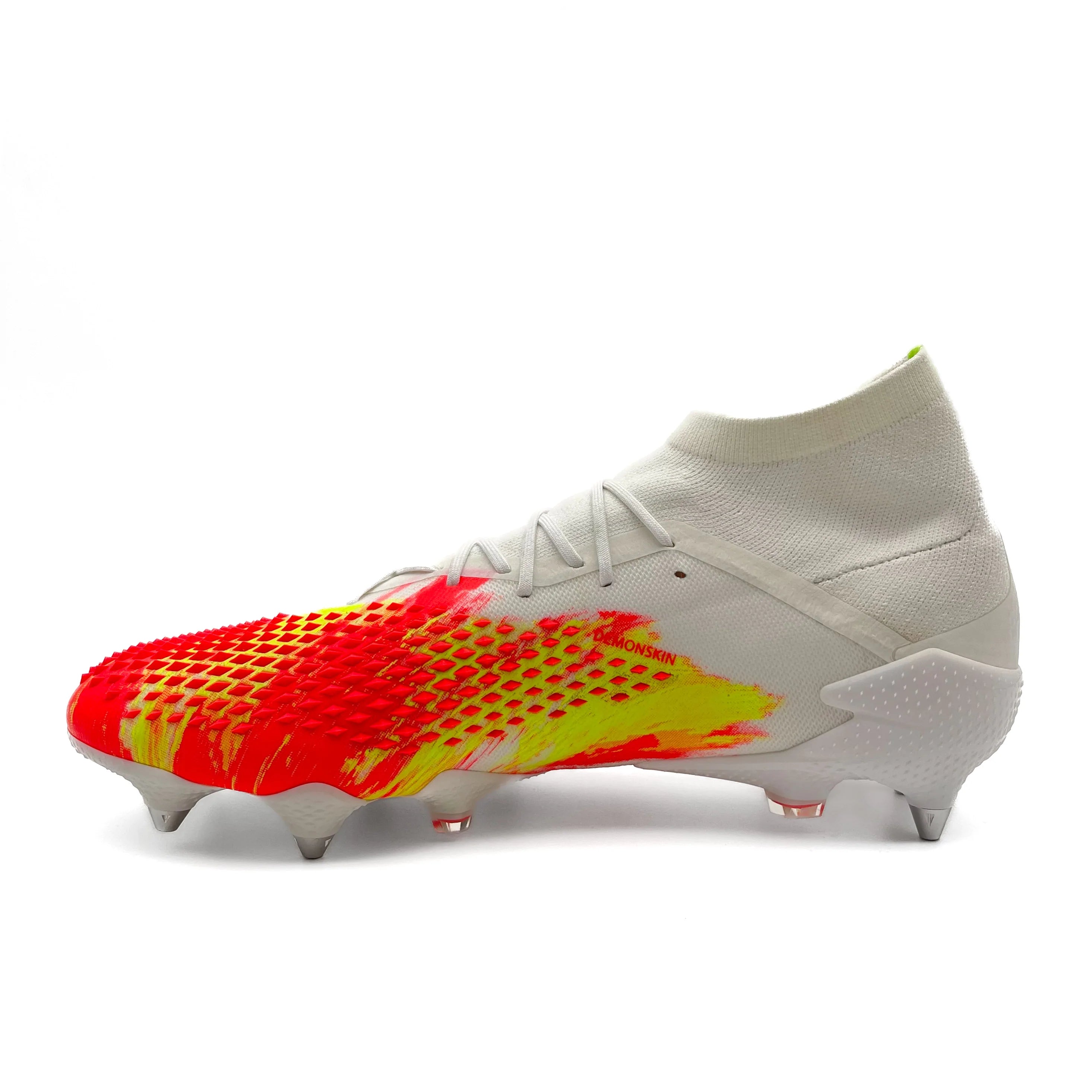 Adidas Predator 20.1 SG Firm Ground Soccer Cleats - Pop Black/White - High-Performance Football Boots for Firm Natural Grass Pitches | Perfect for Professional Matches & Training Sessions