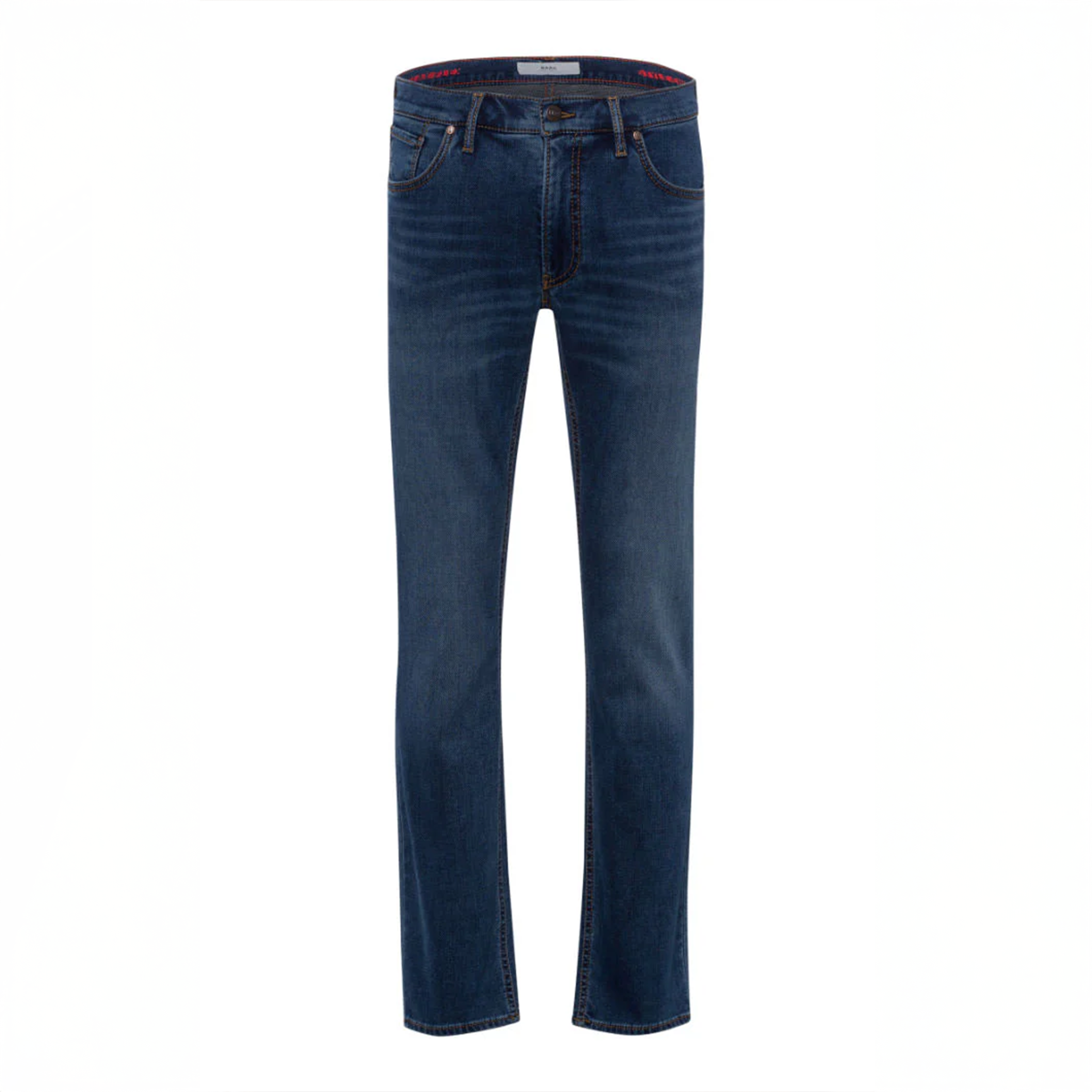 BRAX CHUCK BLUE PEARL 5-Pocket Men's Casual Pants - Comfortable Stretch Denim Jeans for Everyday Wear, Work & Outdoor Activities