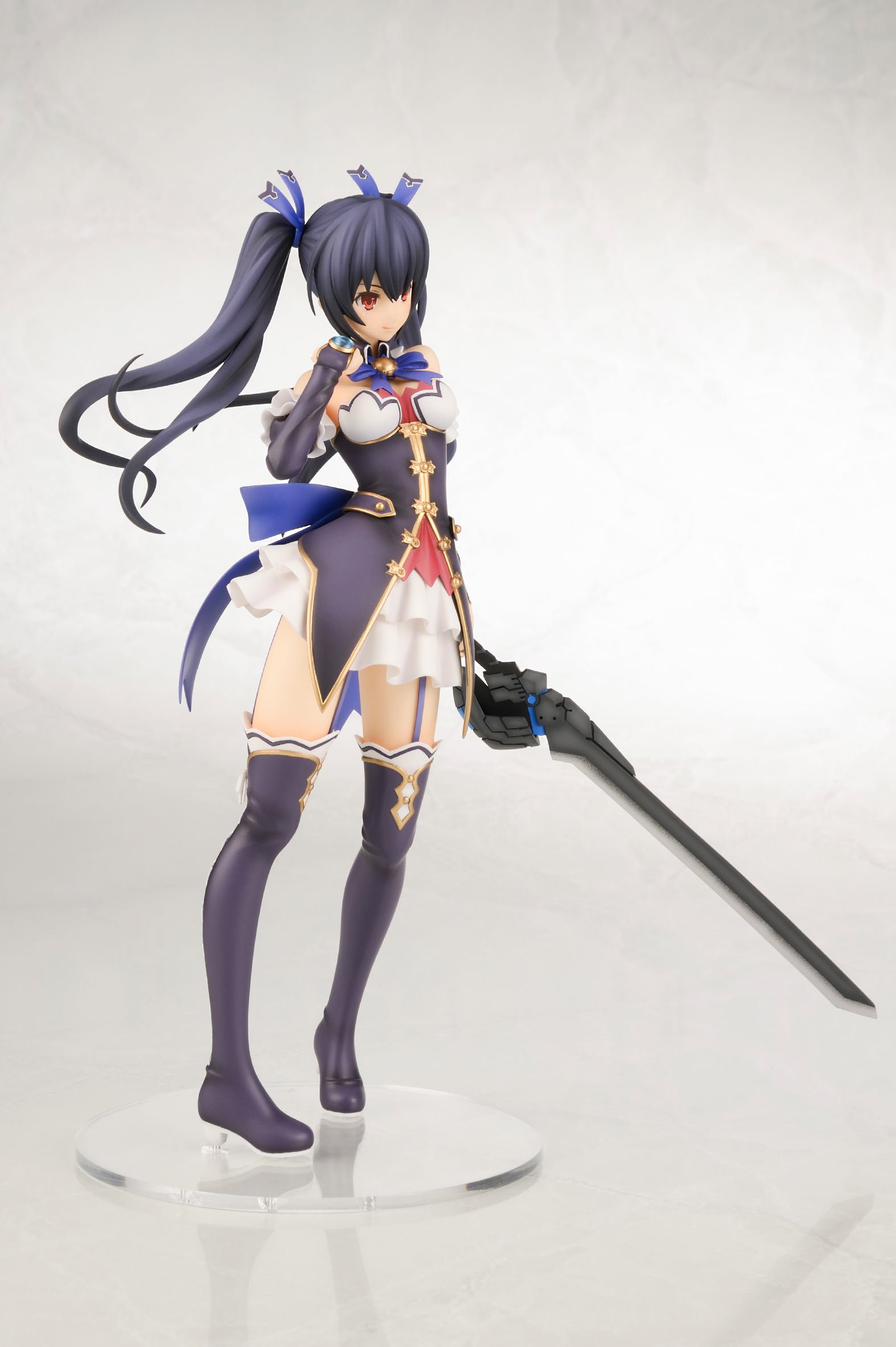 Hyperdimension Neptunia Noir Broccoli PVC Anime Figure 1/8 Scale - Perfect for Anime Collectors & Gaming Room Decor