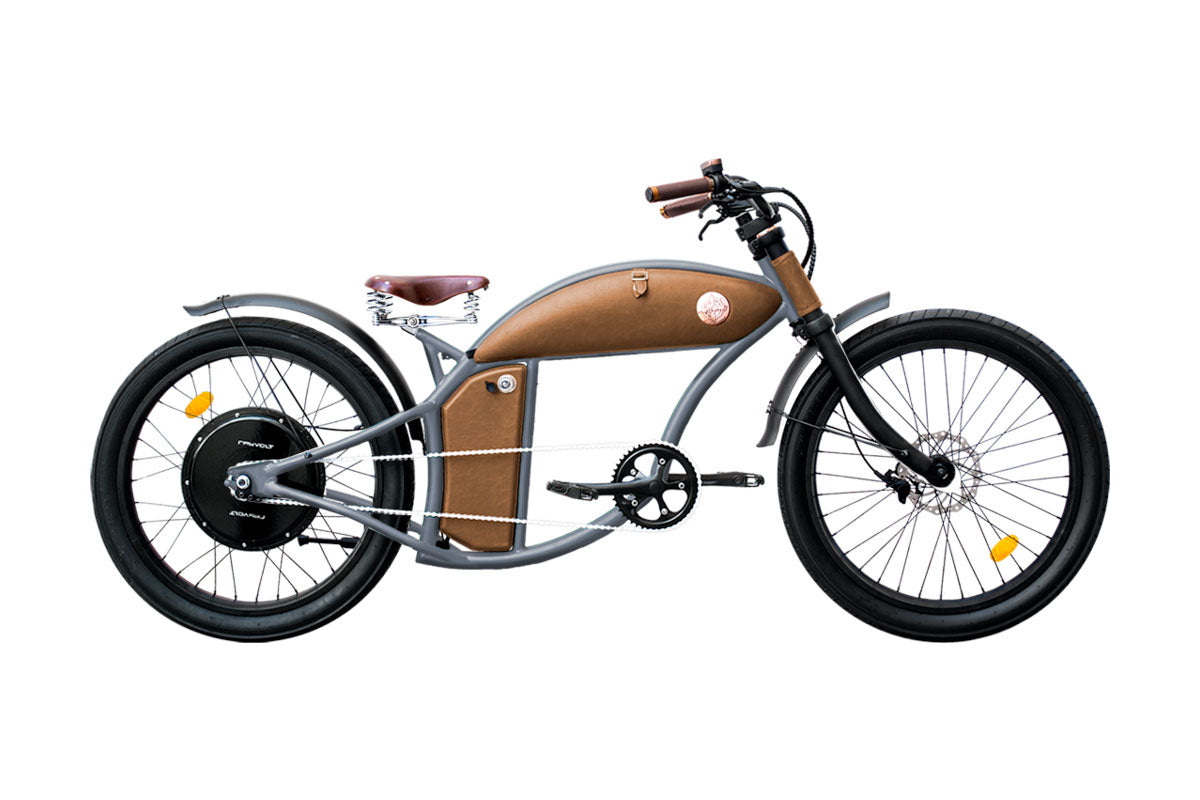 Rayvolt Cruzer V3 Electric Bike - 1000W Motor, 21Ah Battery, Gunmetal Grey | Commuter & Urban Riding | Perfect for City Travel & Outdoor Adventures