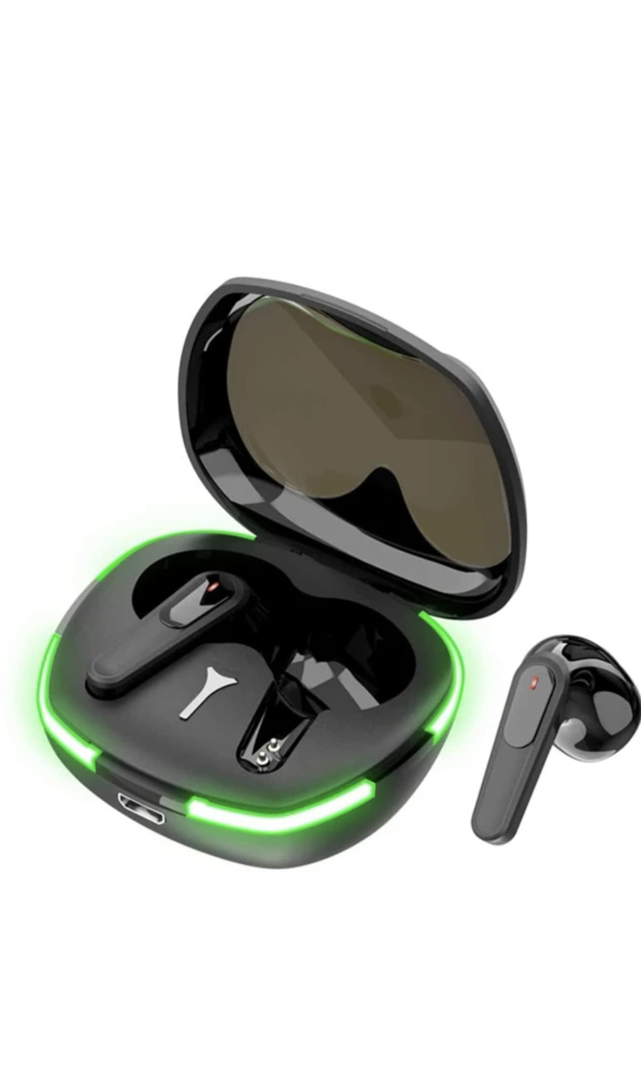 Premium True Wireless Earbuds - Bluetooth 5.0 Stereo Headphones with Noise Cancelling, 24H Playtime, IPX7 Waterproof - Perfect for Gym, Running, Workouts & Commuting