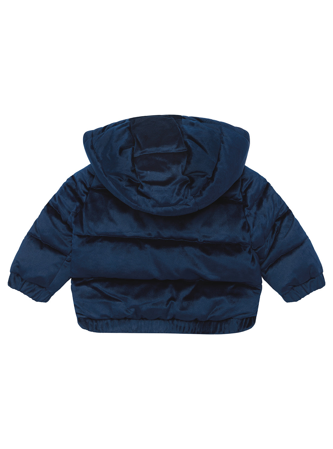 Blue Long Sleeve Padded Jacket for Baby Boys & Girls (0-18 Months) - Warm Winter Outerwear for Infants & Toddlers