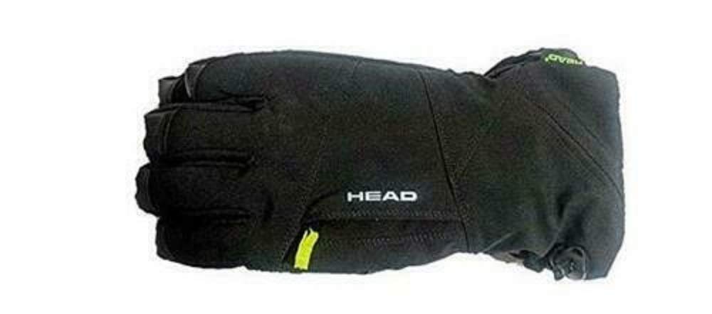 HEAD Unisex Thermal Ski Gloves for Men & Women - Winter Snow Sports Insulated with DuPont Sorona & Heat Pocket (Black, XS) | Perfect for Skiing, Snowboarding & Cold Weather Outdoor Activities