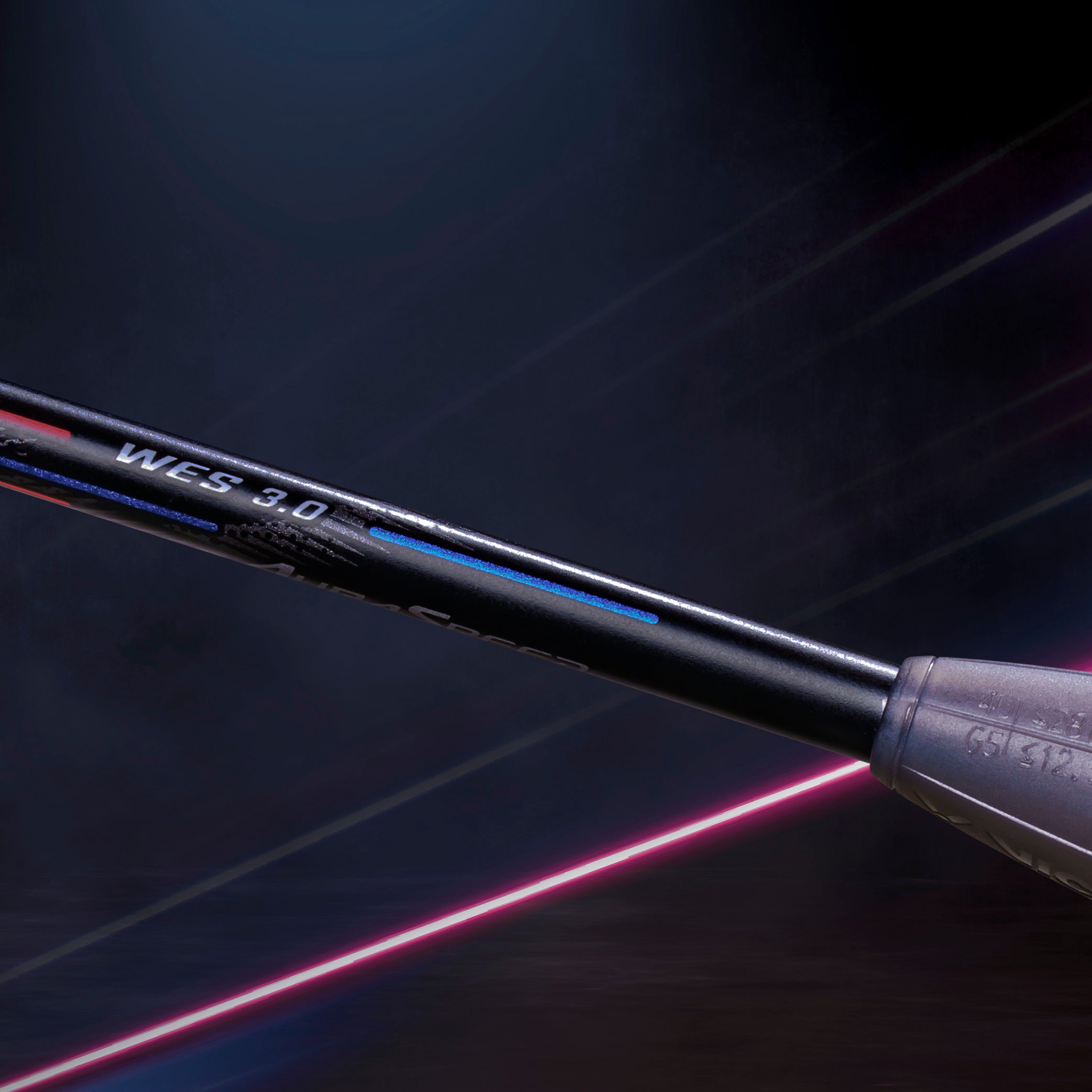Victor AuraSpeed HyperSonic Plus Badminton Racket (ARS HS PLUS C) - Preorder | Professional Carbon Fiber Shuttlecock Racket for Competitive Play & Training