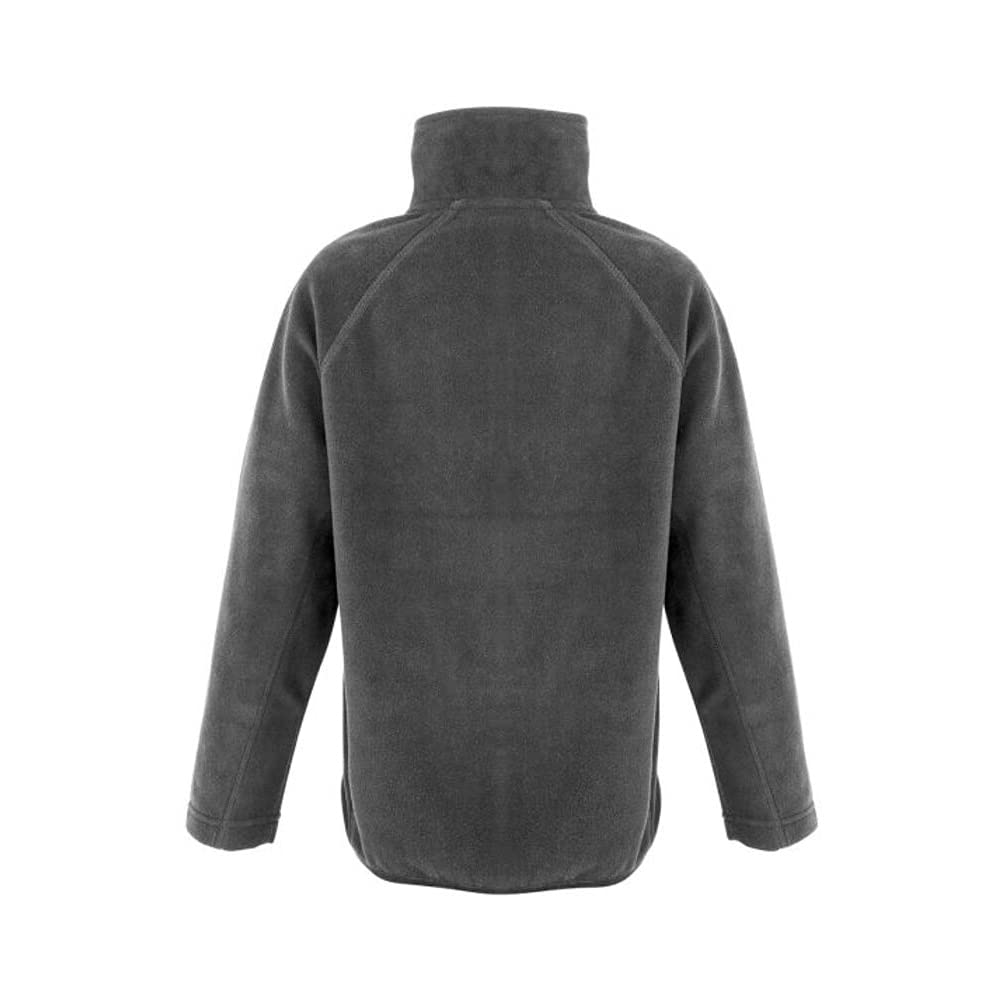 Kids Microfleece Top for Boys & Girls (8-10 Years) - Soft Warm Fleece Shirt - Black - Perfect for Winter Playdates, School & Outdoor Activities