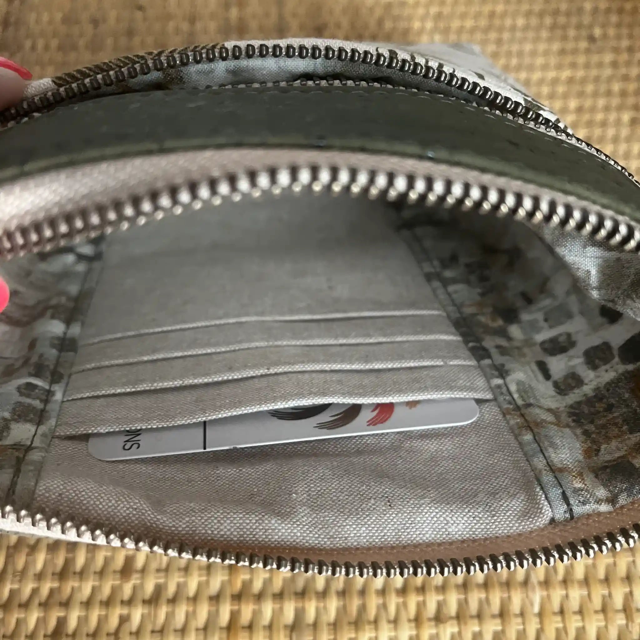 Izzy’s Mom Cross Body Bag (Medium) - Army Green Cork with Linen Lining & Antique Hardware | Stylish & Durable Women's Shoulder Purse for Everyday Use, Travel & Shopping