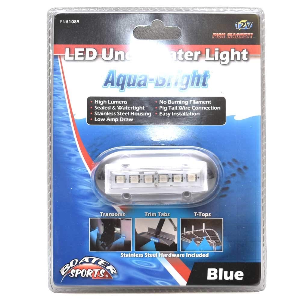 Blue LED Underwater Lights for Pools, Fountains & Aquariums – Waterproof Submersible Lighting for Decoration & Safety